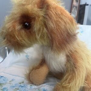 Vintage Commonwealth Toy Company Inc. Cellulose Benji Like Dog Medium‎ 11"